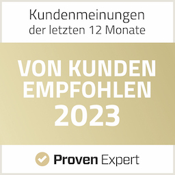 Auszeichnung Von Kunden empfohlen 2022